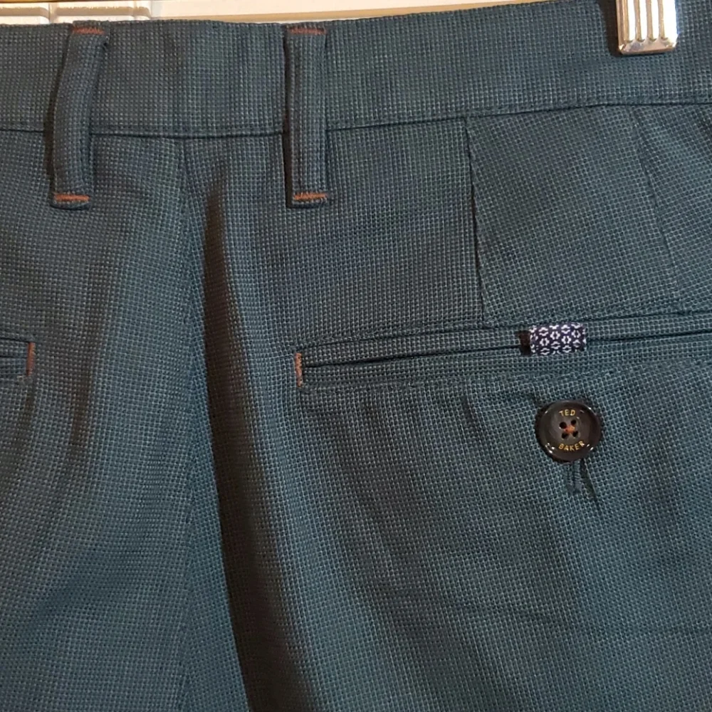 Ted Baker London Men's Navy Blue Chinos